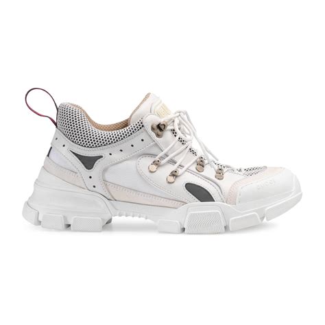 gucci flashtrek sneaker aus leder|Gucci flashtrek white men's.